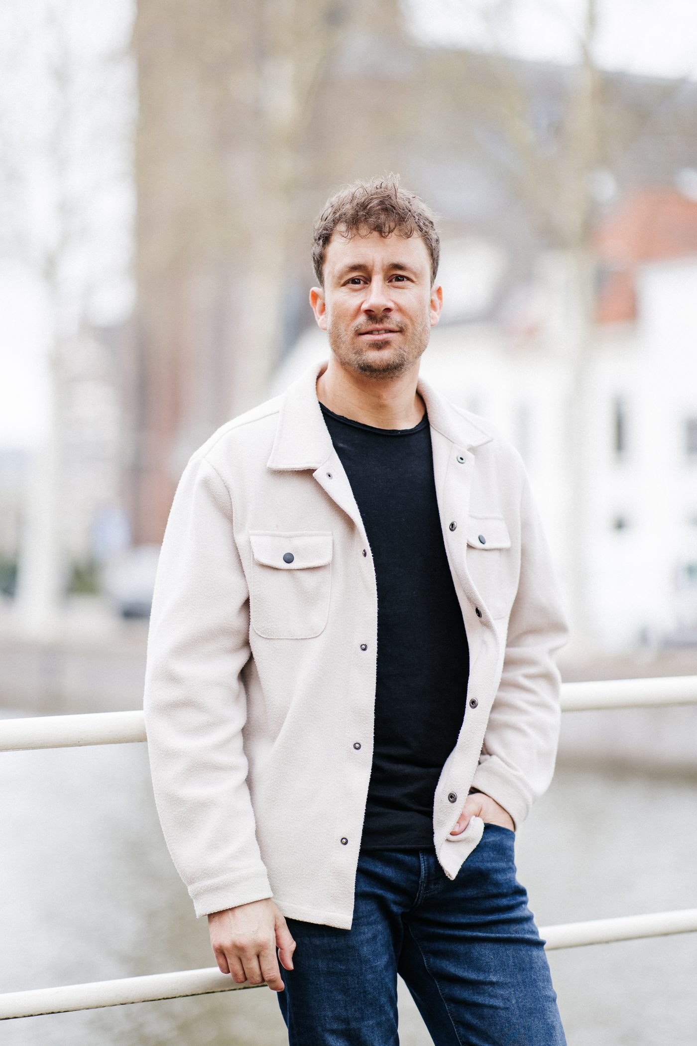 Bart Strijbos aan het werk